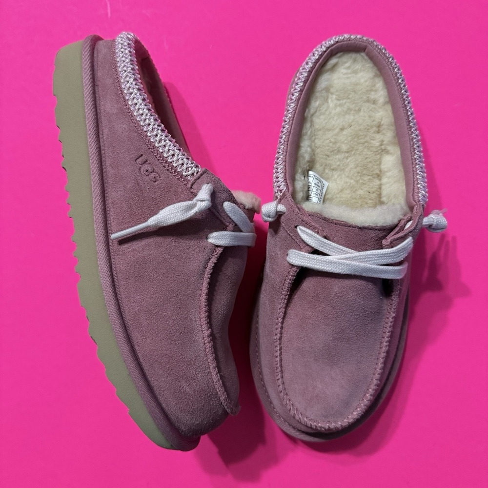 UGG Tasman Mule Horizon Pink Suede Slip On Slippers 1175213K Size 7 Women / 5Y